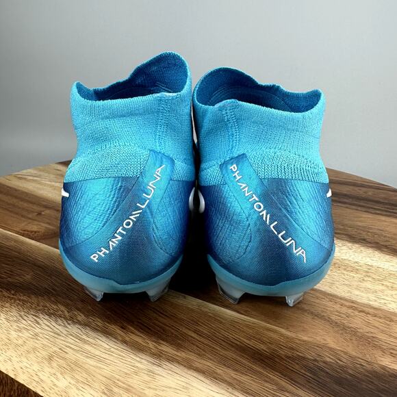 Nike Phantom Luna II Elite FG Men's Size 10 Blue Fury White Soccer FJ2572-400 - Picture 5 of 9